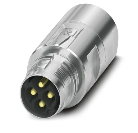 Phoenix Contact Circular Connector, 4 Contacts, Cable Mount, M17 Connector, Plug, IP67, IP68, M17 PRO Series