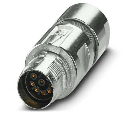 Phoenix Contact Circular Connector, 8 Contacts, Cable Mount, M17 Connector, Socket, IP67, IP68, M17 PRO Series