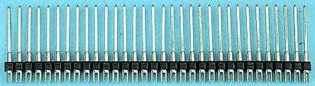 E-TEC SIB Series Straight Through Hole Pin Header, 32 Contact(s), 2.54mm Pitch, 1 Row(s), Unshrouded