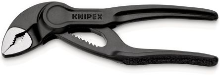 Knipex Cobra® XS Wasserpumpenzange / Backen 28mm, Gebogen 100 Mm