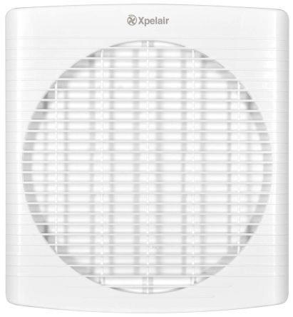 Xpelair GX12 GX12 Window Mounted Extractor Fan, Intake, 1002m³/h, 55dB(A), Duct Size 315mm