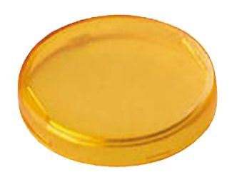 APEM 指示灯透镜, A02系列, 黄色圆形透镜, 29mm直径