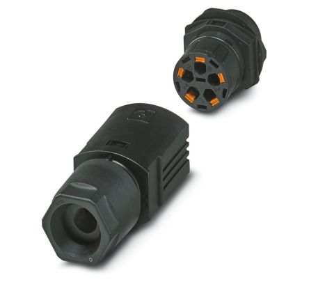 Phoenix Contact Circular Connector, 5 Contacts, Panel Mount, M25 Connector, IP66, IP68, IP69K, IPD Series