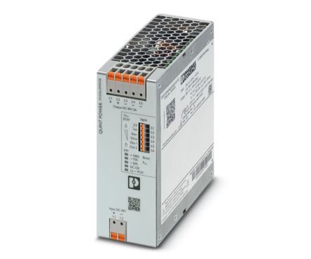 Phoenix Contact QUINT4 DC-DC Converter, 48V dc/, 29 → 57.6 V dc Input, DIN Rail