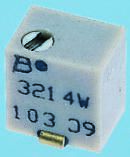 Bourns 3214 5-Gang SMD Trimmer-Potentiometer, Einstellung Von Oben, 500Ω, ±10%, 0.25W, J-Schraubkloben, L. 4.8mm