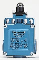 Honeywell GLE Endschalter, Stößel, 1-poliger Wechsler, Schließer/Öffner, IP 67, Zinkdruckguss, 100mA Anschluss PG13.5