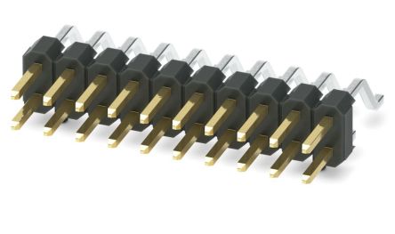 Phoenix Contact Pin Header, 20 Contact(s), 2.54mm Pitch, 2 Row(s)