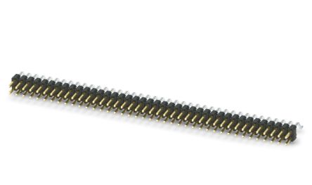 Phoenix Contact Pin Header, 80 Contact(s), 2.54mm Pitch, 2 Row(s)