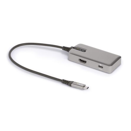 StarTech.com 4K USB-C Adapter with HDMI - 3 x USB ports, USB A, USB C