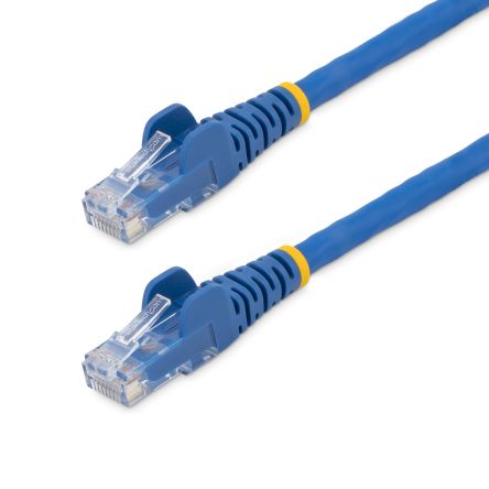 StarTech.com Ethernetkabel Cat.6, 10m, Blau Patchkabel, A RJ45 U/UTP Stecker, B RJ45, LSZH