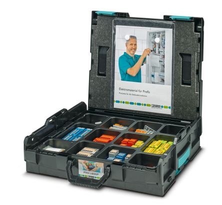 Phoenix Contact CASE PTFIX L-BOXX REV2 DE Series Starter Kit for Use with Distribution Terminal Blocks