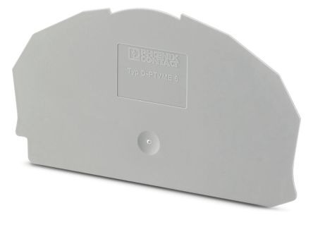 Phoenix Contact TS-PTVME 6/S Series Spacer Plate for Use with DIN Rail Terminal Blocks