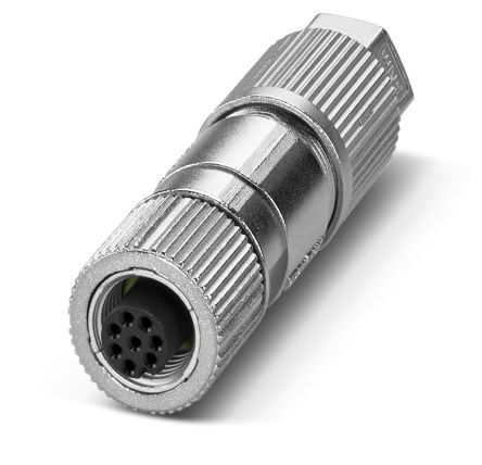 Phoenix Contact Circular Connector, 8 Contacts, Screw Mount, M12 Connector, Socket, IP65, IP67, SACC Series