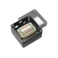 Weidmüller Weidmuller KLIPPON POK Series Black Glass Fibre Reinforced Polyester Terminal Box