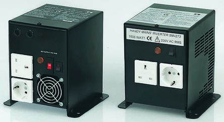 Custom Power Design 电源逆变器, 12V 直流输入, 1500W连续输出功率, 230V 交流输出, 最低温度-20°C