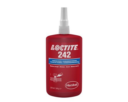 Loctite 242 Schraubensicherungsklebstoff Blau 250 Ml