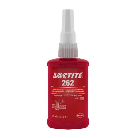 Loctite 262 Schraubensicherungsklebstoff Rot 50 Ml
