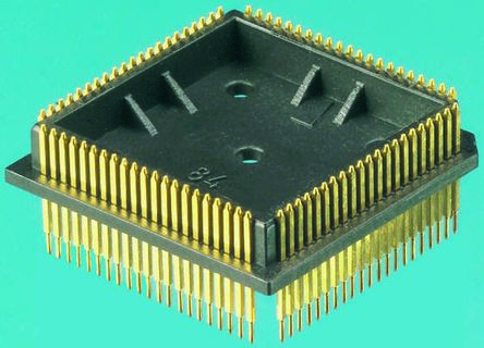 Winslow IC-Sockel SMD-Gehäuse PLCC-Buchse 1.27mm Raster 68-polig Abgewinkelt