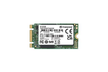 Transcend MTS402M., M.2 Intern SSD-Laufwerk SATA III Industrieausführung, MLC, 128 GB, SSD