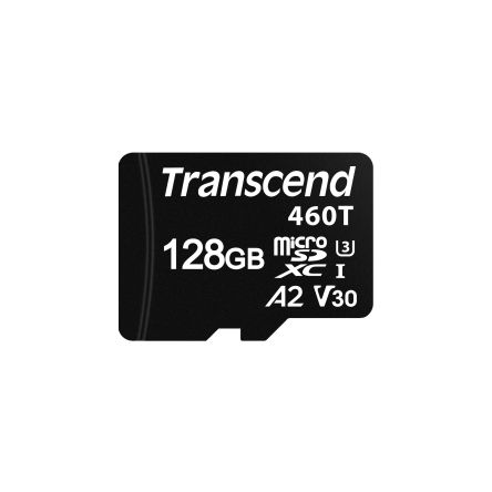 Transcend MicroSD Micro SD Karte 128 GB V30 Industrieausführung, 3D