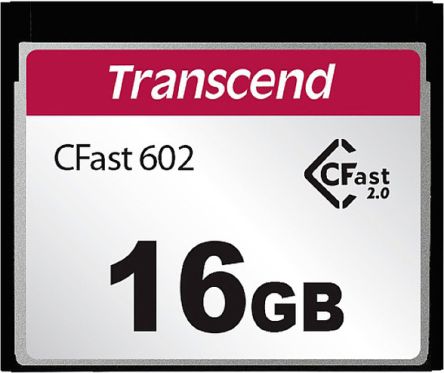 Transcend CFX602, CFast-Karte, 16GB, MLC