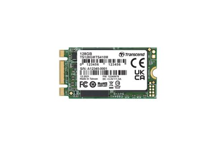 Transcend MTS410M., M.2 Intern SSD-Laufwerk SATA III Industrieausführung, MLC, 16 GB, SSD