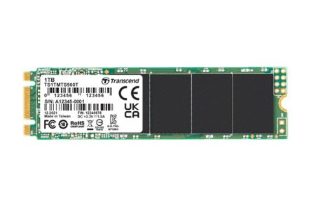 Transcend MTS960T., M.2 Intern SSD-Laufwerk SATA III Industrieausführung, 1 TB, SSD