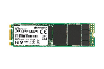 Transcend MTS952P, M.2 Intern SSD-Laufwerk SATA III Industrieausführung, 3D, 256 GB, SSD