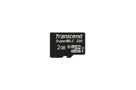 Transcend Micro SDHC Micro SD Karte 2 GB Industrieausführung, SuperMLC