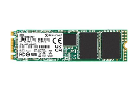 Transcend Disco Duro SSD Interno M.2 De 2 TB, SATA III, Para Aplicaciones Industriales