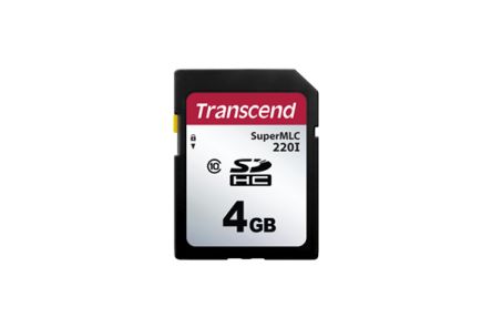 Transcend SDHC SD-Karte 4 GB Class 10 Industrieausführung