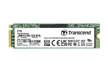 Transcend MTE662A M.2 512 GB Internal SSD Drive