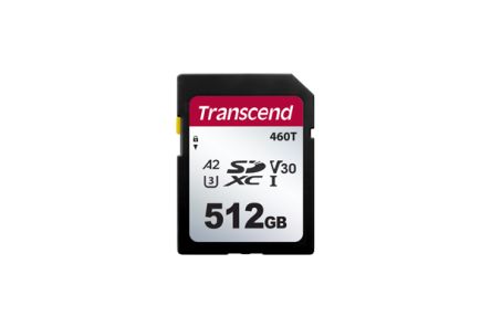 Transcend SDXC SD-Karte 512 GB V30 Industrieausführung