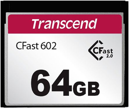 Transcend CFX602, CFast-Karte, 64GB, MLC