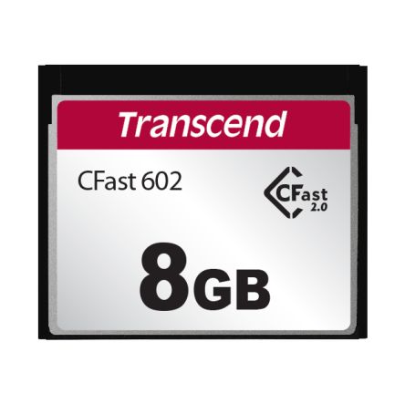 Transcend CFX602, CFast-Karte, 8GB, MLC