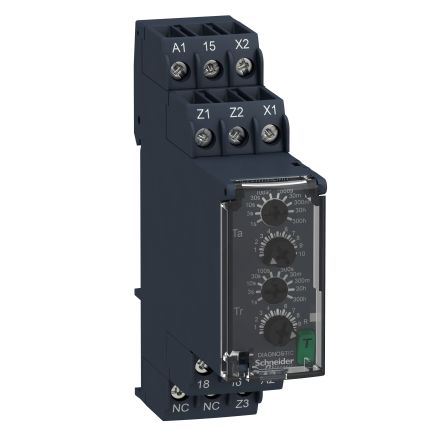 Schneider Electric Harmony Time Series DIN Rail Mount Timer Relay, 240V ac, 1-Contact, 0.05 Secs, 300 Hrs, SPDT