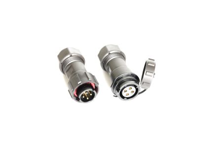 RS PRO Circular Connector, 3 Contacts, Cable Mount, Plug And Socket, Male And Female Contacts, IP67