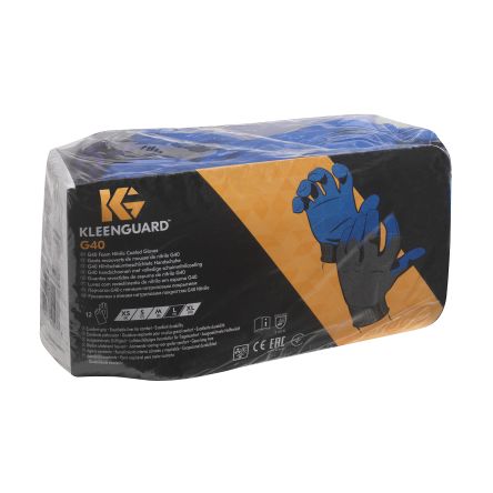 Kimberly Clark Guanti Da Lavoro, Tg. 7, S, In Nylon, Col. Blu