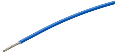TE Connectivity Blue 0.6 Mm² Harsh Environment Wire, 20 AWG, 19/32, 100m, Polyalkene Insulation