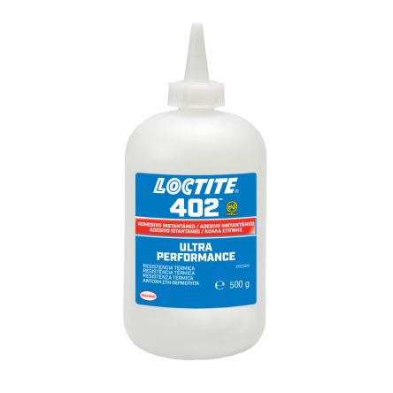 Loctite Adesivo Istantaneo 402, Col. Trasparente Da 500 G