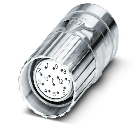 Phoenix Contact Circular Connector, 19 Contacts, Cable Mount, M23 Connector, Socket