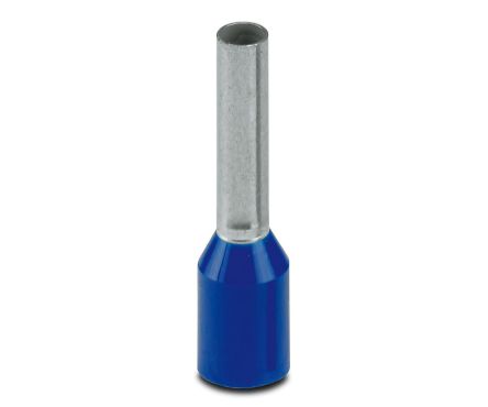 Phoenix Contact Ferrule, 17mm Pin Length, 2.3mm Pin Diameter, Blue