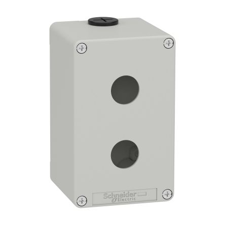 Schneider Electric Grey Metal General Purpose Enclosure, IP65, IP66, IP69, IK07, Grey Lid, 130 x 80 x 77mm