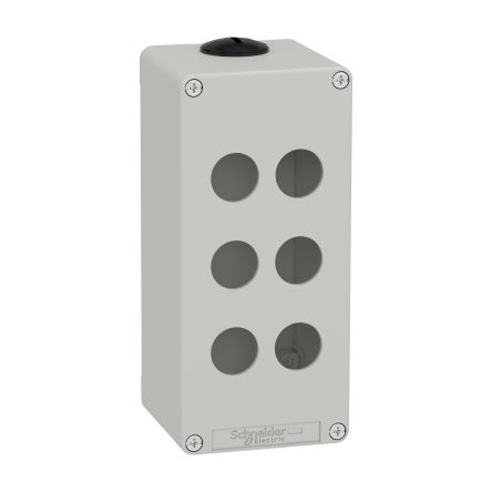Schneider Electric Grey Metal General Purpose Enclosure, IP65, IK07, Grey Lid, 175 x 80 x 77mm