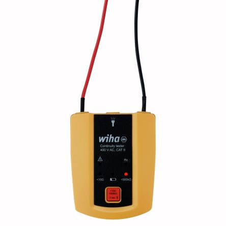 Wiha Tools Durchgangsprüfer, 20mA LED Mit Akustischem Alarm 400V