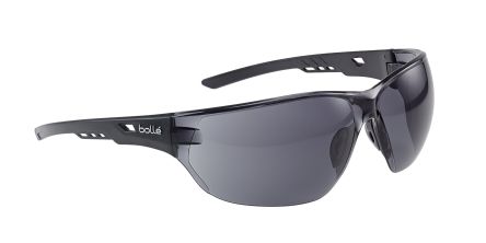 Bolle NESS Anti-Mist Safety Glasses, Smoke Polycarbonate Lens