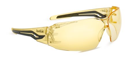 Bolle SILEX Schutzbrille Linse Gelb, Kratzfest Mit UV-Schutz