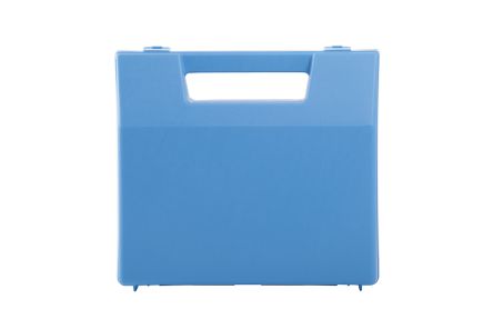 Gard Plasticases Rétro Polypropylen Transportkoffer Blau, Außenmaße 235 X 215 X 75mm / Innen 226 X 200 X 71mm