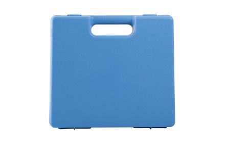 Gard Plasticases Rétro Polypropylen Transportkoffer Blau, Außenmaße 327 X 294 X 105mm / Innen 309 X 282 X 100mm
