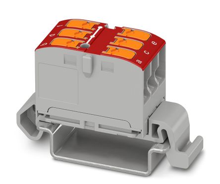 Phoenix Contact Distribution Block, 6 Way